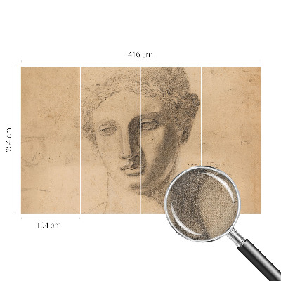 Carta da parati per cameretta Ritratto di fidanzato