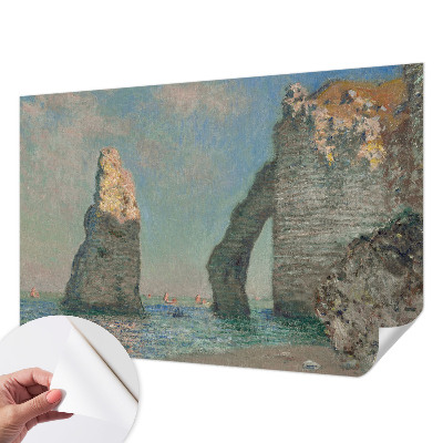 Carta da parati effetto profondità paesaggio roccioso