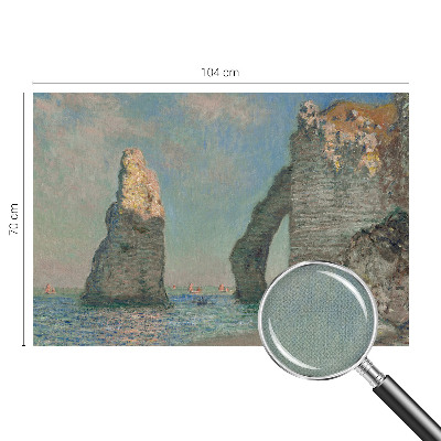 Carta da parati effetto profondità paesaggio roccioso