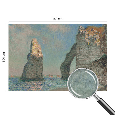 Carta da parati effetto profondità paesaggio roccioso