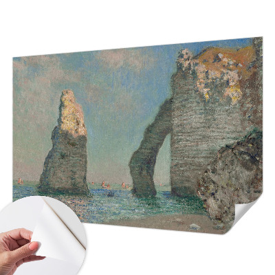 Carta da parati effetto profondità paesaggio roccioso