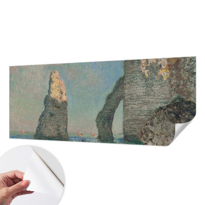 Carta da parati effetto profondità paesaggio roccioso