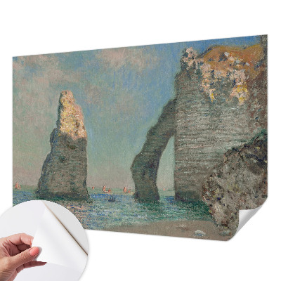 Carta da parati effetto profondità paesaggio roccioso