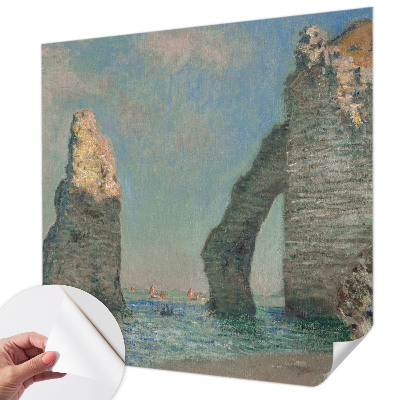 Carta da parati effetto profondità paesaggio roccioso