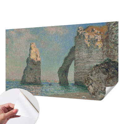 Carta da parati effetto profondità paesaggio roccioso