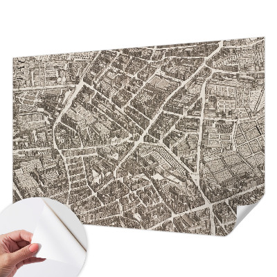 Carta da parati cameretta Labirinto urbano