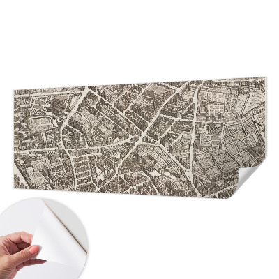 Carta da parati cameretta Labirinto urbano