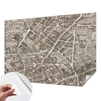 Carta da parati cameretta Labirinto urbano