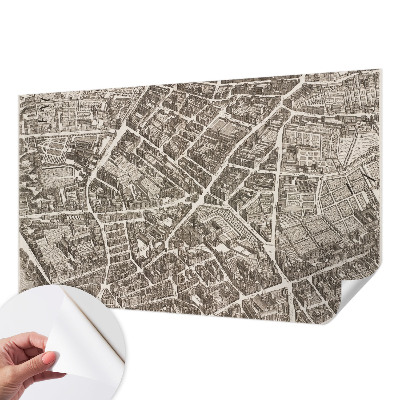 Carta da parati cameretta Labirinto urbano