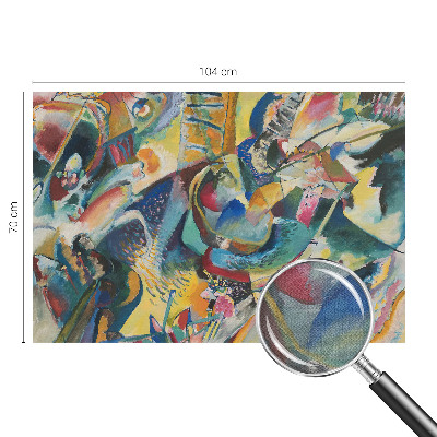 Fotomurale per cameretta astratto colorato