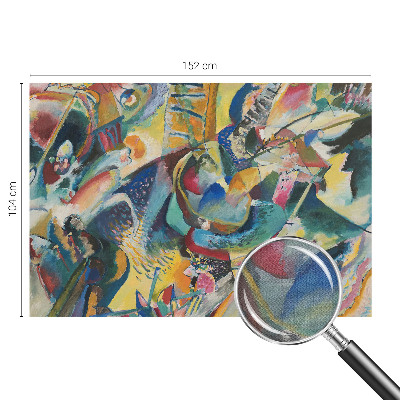 Fotomurale per cameretta astratto colorato