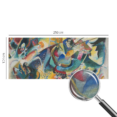 Fotomurale per cameretta astratto colorato