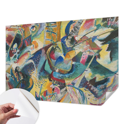 Fotomurale per cameretta astratto colorato