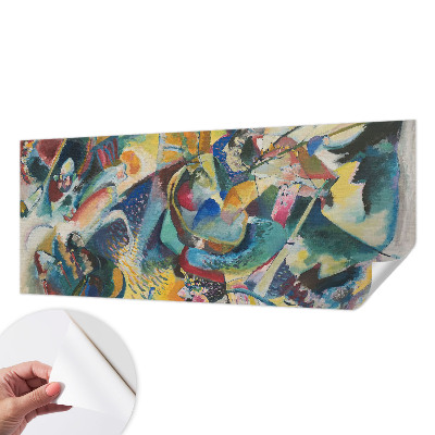 Fotomurale per cameretta astratto colorato