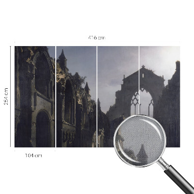 Fotomurale per bambini rovine gotiche