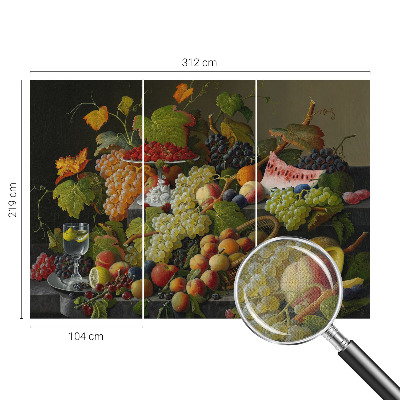 Carta da parati 3D Composizione del frutto