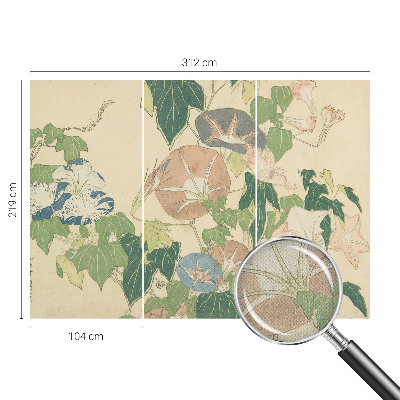 Fotomurale 3D Eleganza floreale