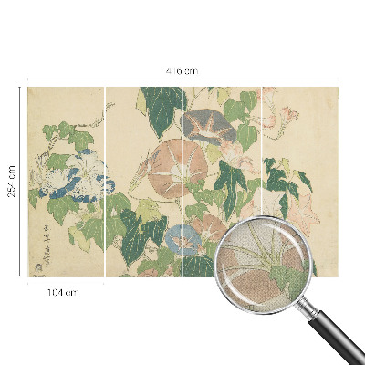 Fotomurale 3D Eleganza floreale