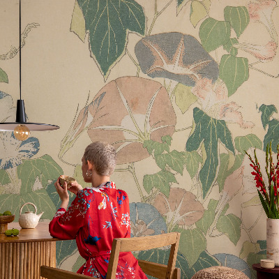 Fotomurale 3D Eleganza floreale