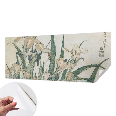 Fotomurale effetto 3D Iridi delicate