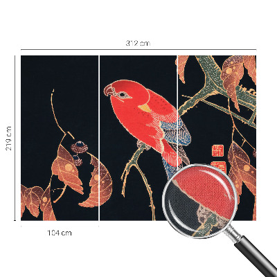 Fotomurale adesivo Uccello esotico