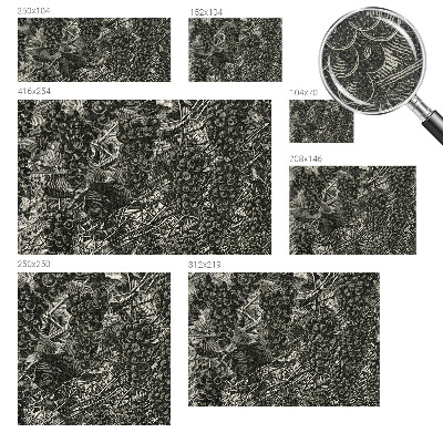 Carta da parati 3D Stampa a uva