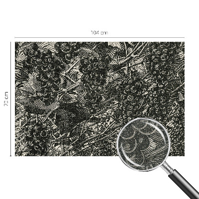 Carta da parati 3D Stampa a uva