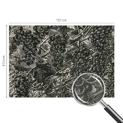 Carta da parati 3D Stampa a uva