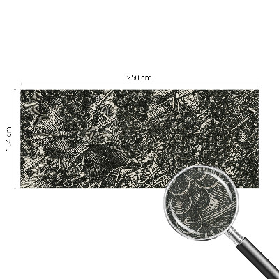 Carta da parati 3D Stampa a uva