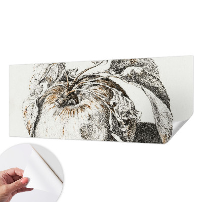 Carta da parati cameretta Foglie di melo