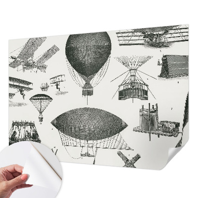 Carta da parati adesiva Storia dell'aviazione