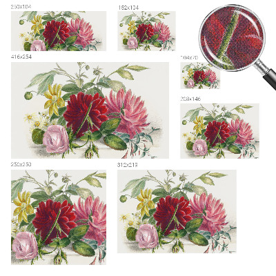 Fotomurale adesivo Bouquet di fiori