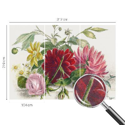 Fotomurale adesivo Bouquet di fiori