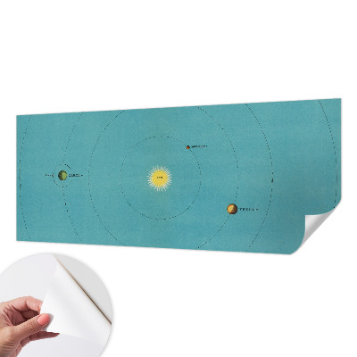 Fotomurale 3D Sistema cosmico