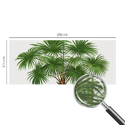 Carta da parati effetto profondità Modello esotico