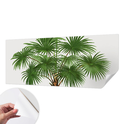 Carta da parati effetto profondità Modello esotico