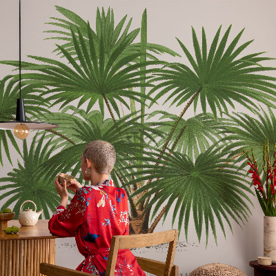 Carta da parati effetto profondità Modello esotico