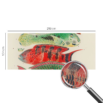 Carta da parati per cameretta Pesci esotici