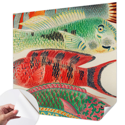 Carta da parati per cameretta Pesci esotici