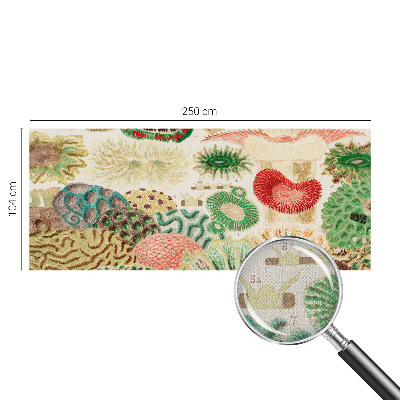 Fotomurale per cameretta Forme organiche