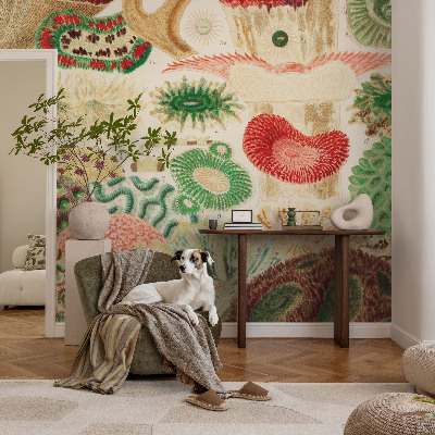 Fotomurale per cameretta Forme organiche