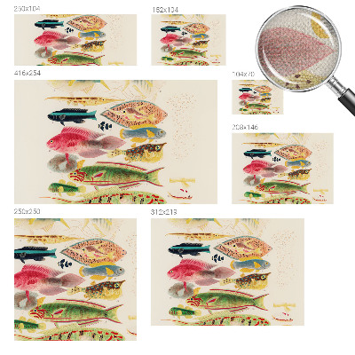 Fotomurale per bambini Pesci colorati