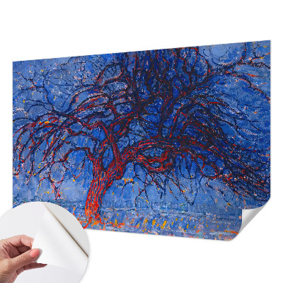 Carta da parati panoramica effetto 3D Albero della Fiamma