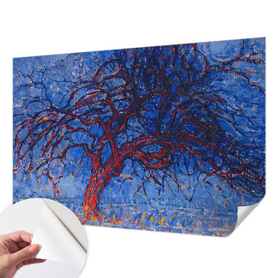 Carta da parati panoramica effetto 3D Albero della Fiamma