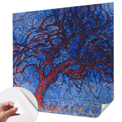 Carta da parati panoramica effetto 3D Albero della Fiamma