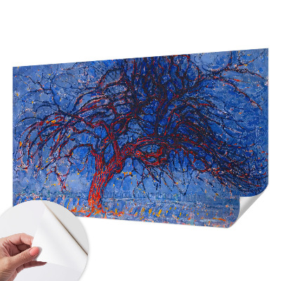 Carta da parati panoramica effetto 3D Albero della Fiamma