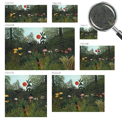 Fotomurale 3D Paesaggio esotico