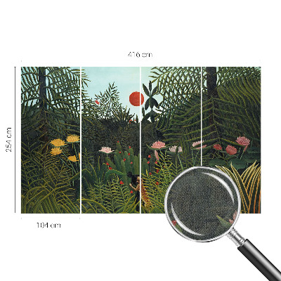 Fotomurale 3D Paesaggio esotico