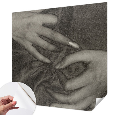 Carta da parati 3D Materiale per le mani