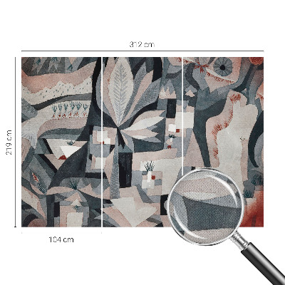 Fotomurale per bambini Astrazione della natura